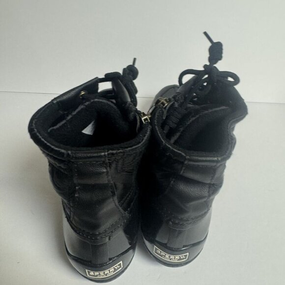 Sperry Womens Syren Gulf Quilted Boot Black Size 10 M - Picture 4 of 6